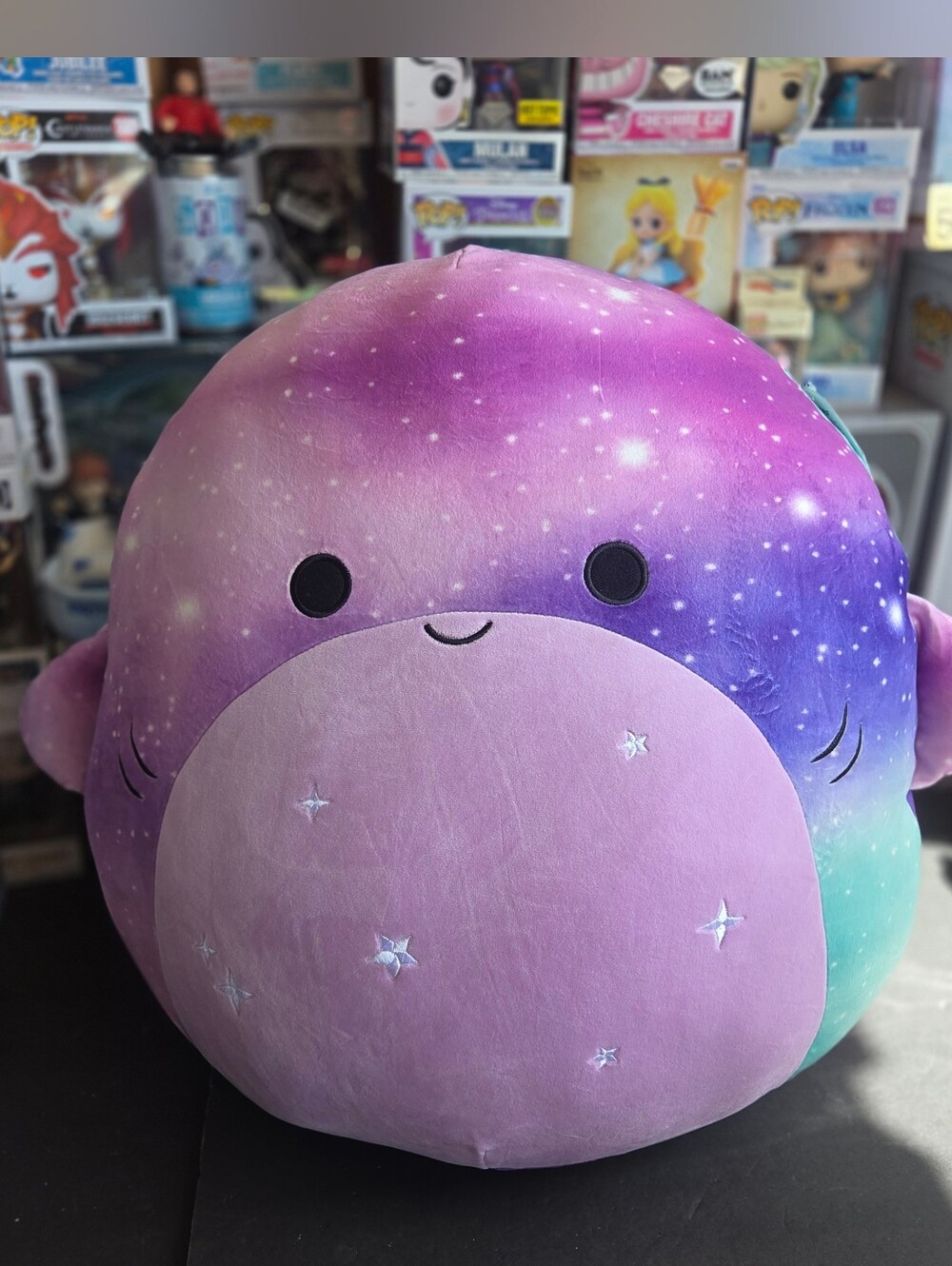 Squishmallows 20" Aaliyah The Tie-Dye Galaxy Shark. Brand New.